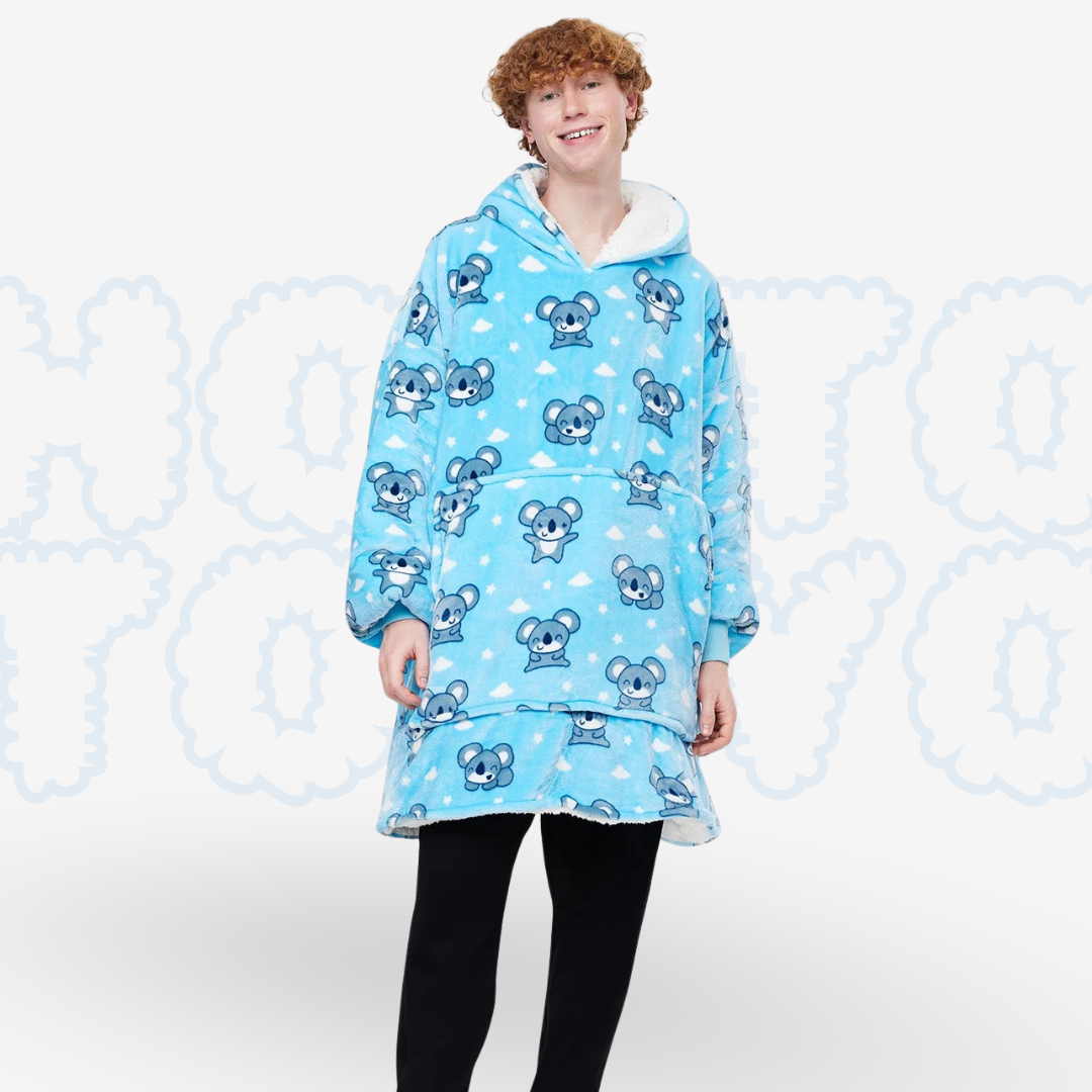 Hotto Tokyo™ ふわもこ着るブランケット・フード付き（コアラ）